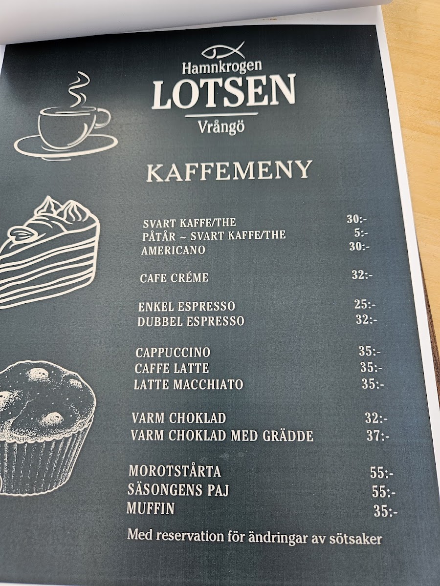 Menu - Fiskeboa photo 7
